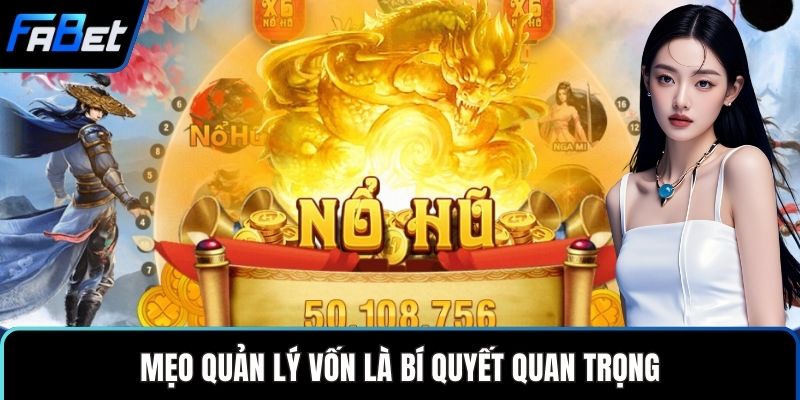 Mẹo quản lý vốn là bí quyết quan trọng